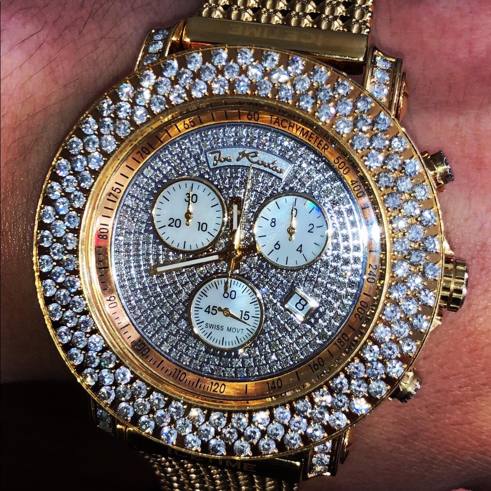 Men’s Joe Rodeo Super Junior Diamond Watch 16 cts